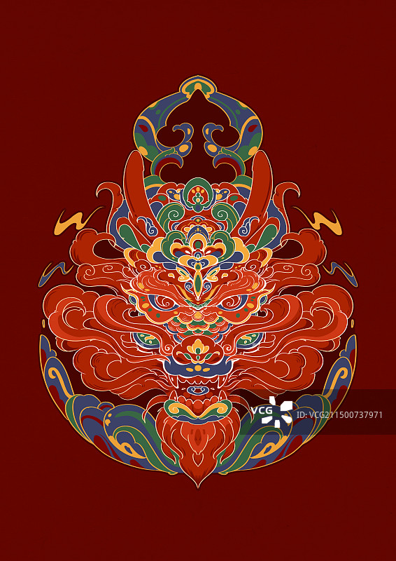 龙福禄葫芦图片素材