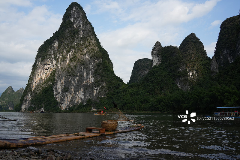 漓江游船图片素材