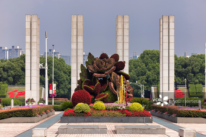 上海浦东世纪广场图片素材