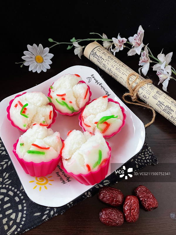 传统美食发糕图片素材