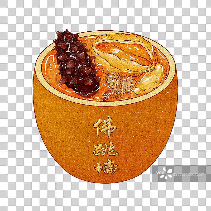 中国传统美食-闽菜佛跳墙图片素材