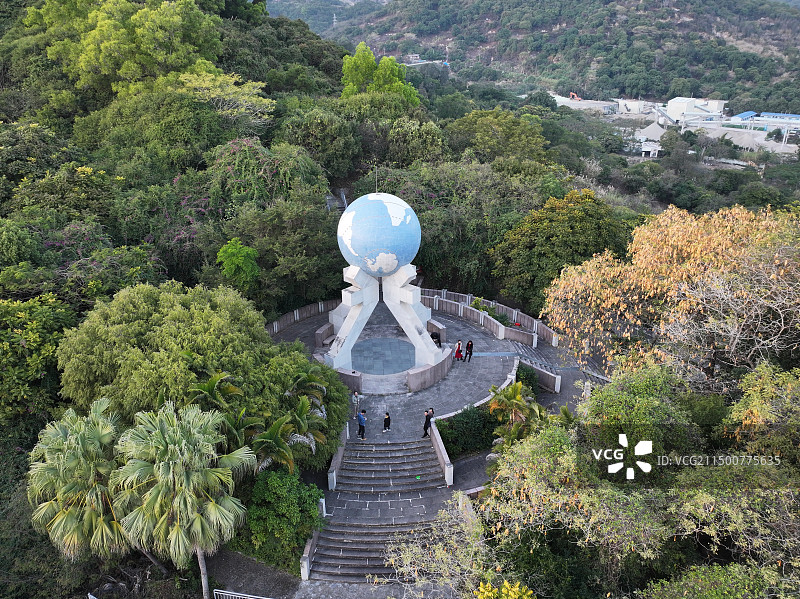 广东汕头：北标窥日图片素材
