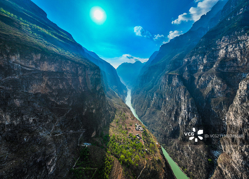 大渡口金口大峡谷图片素材