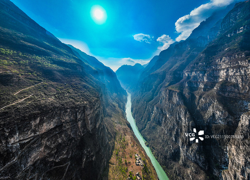 大渡口金口大峡谷图片素材