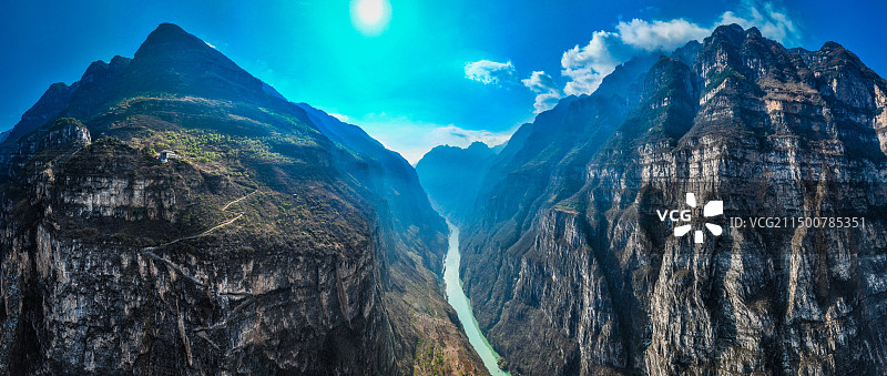 大渡口金口大峡谷图片素材