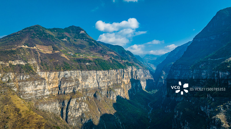 大渡口金口大峡谷图片素材