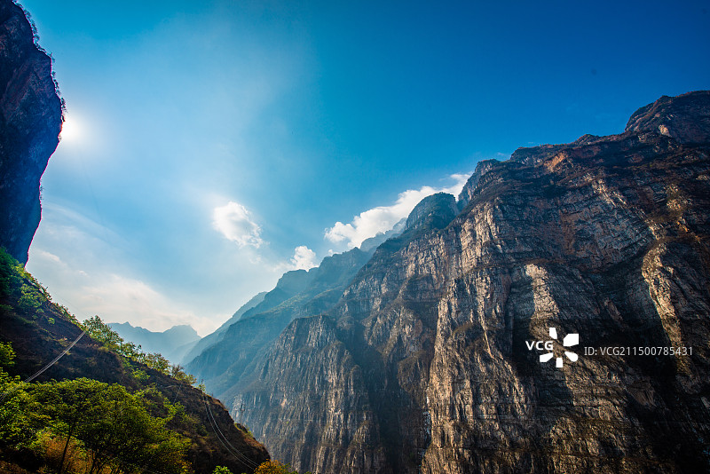 大渡口金口大峡谷图片素材