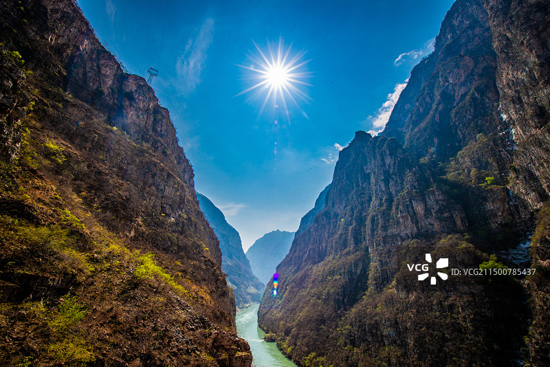 大渡口金口大峡谷图片素材