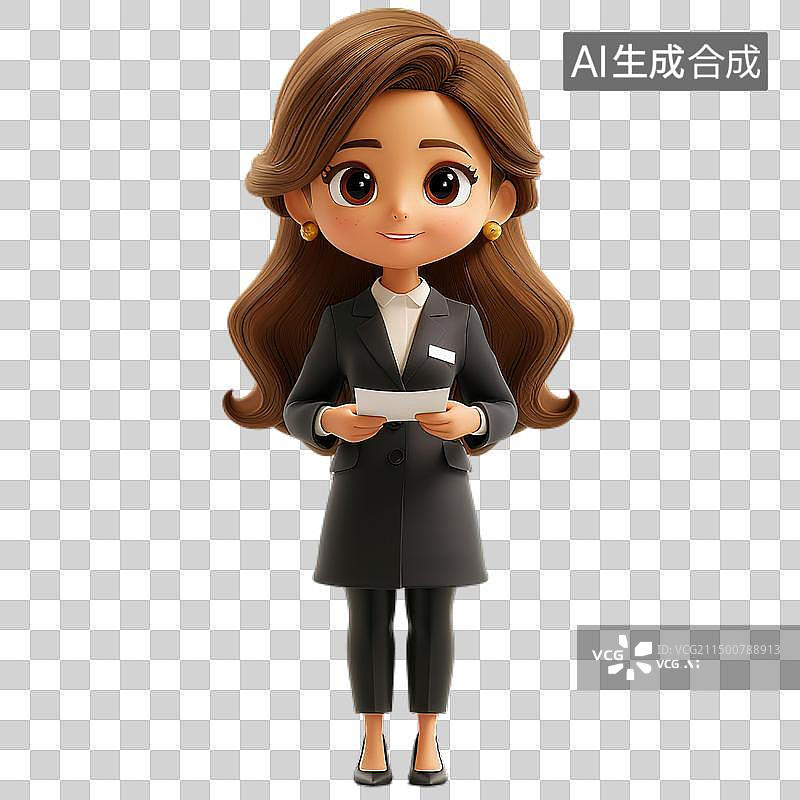 【AI数字艺术】3D教师律师演讲图片素材