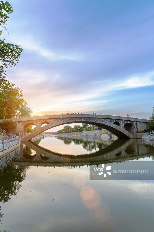 赵州桥自然风光图片素材