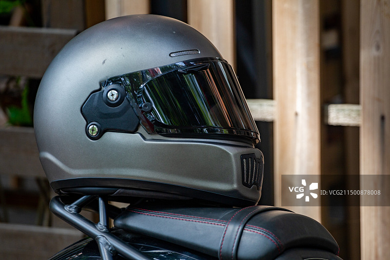 四川省绵阳市户外摩托车，头盔图片素材