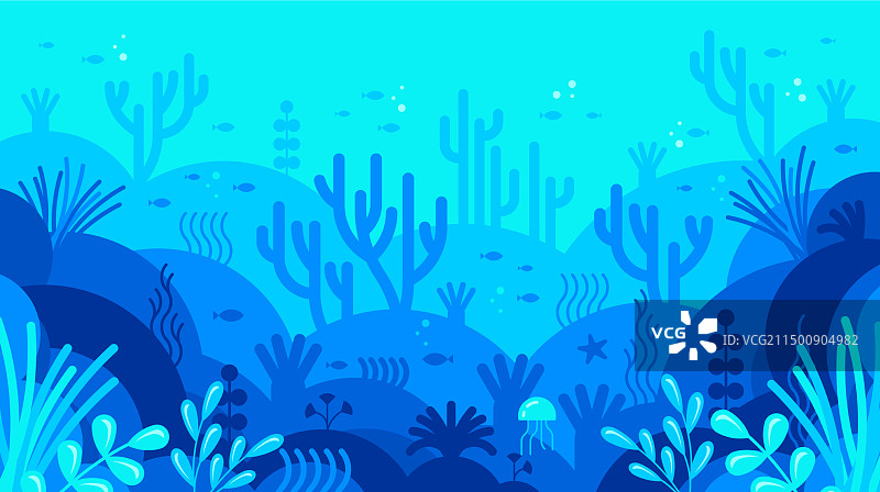 水下景观图片素材