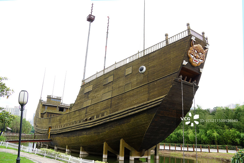 南京市宝船厂遗址景区图片素材