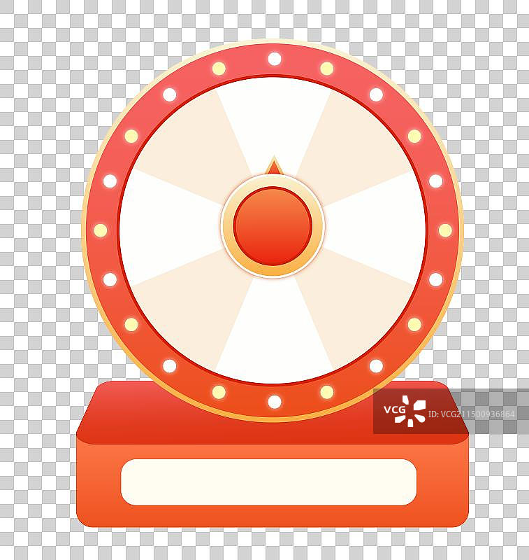 618大转盘抽奖双十一双十二电商促销弹窗矢量模板图片素材