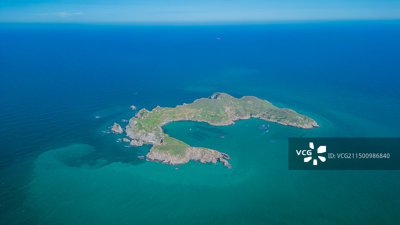四礵列岛航拍图片素材