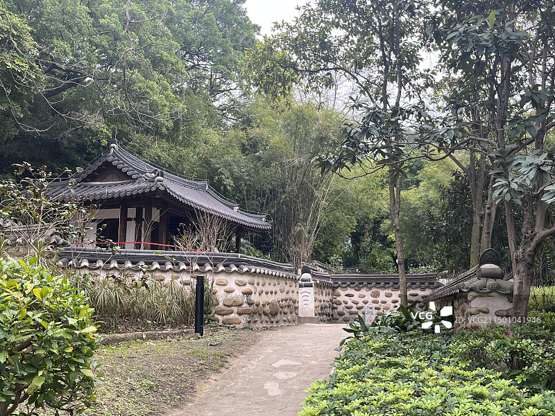 广州山风景区茗园图片素材