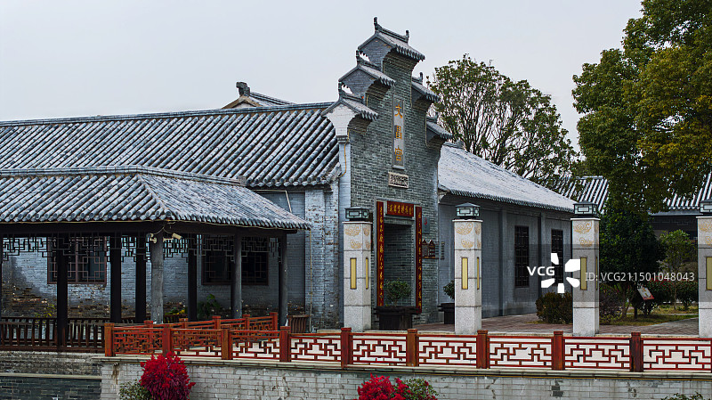 兴化胡官村老年大学图片素材