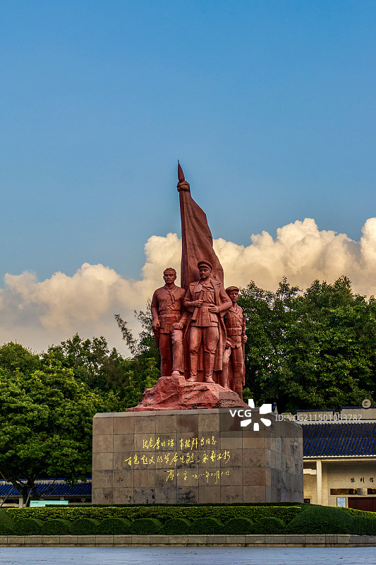 南宁市南湖公园李明瑞、韦拔群百色起义陈列馆图片素材