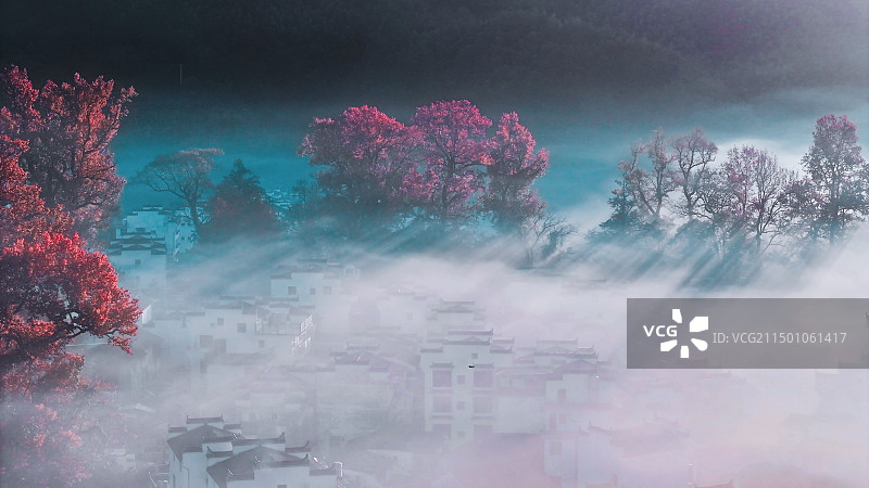 婺源石城图片素材