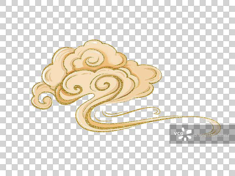 手绘风祥云图片素材