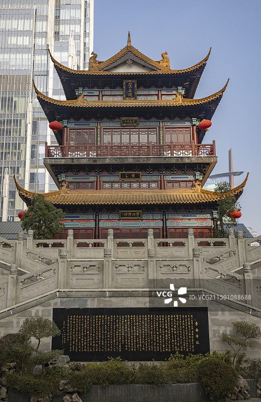 无锡崇安阁图片素材