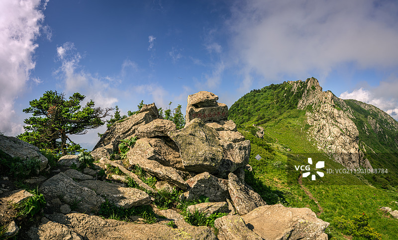 陕西商洛：换个角度看秦岭终南山（可提供哈苏相机拍摄的高清大图）图片素材