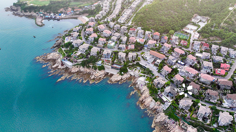 山东省威海市环翠区金海湾山庄图片素材