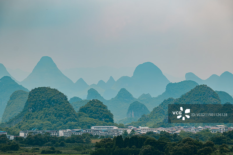 桂林山水山景图片素材