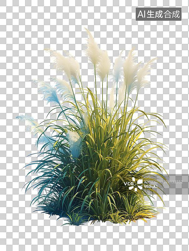 【AI数字艺术】草丛素材图片素材