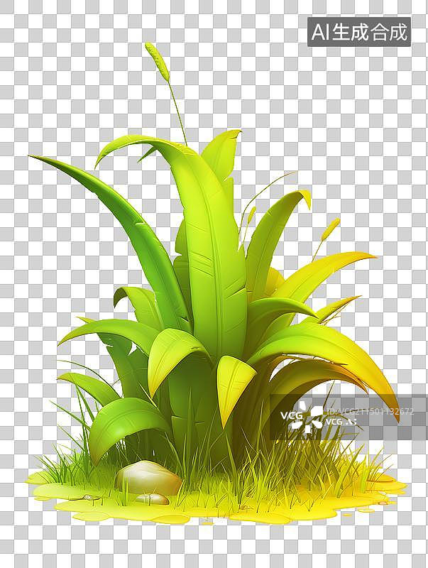 【AI数字艺术】草丛素材图片素材