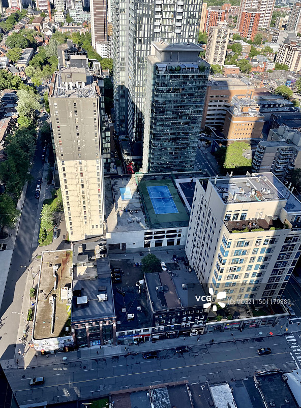 雨过天晴·多伦多yonge st图片素材