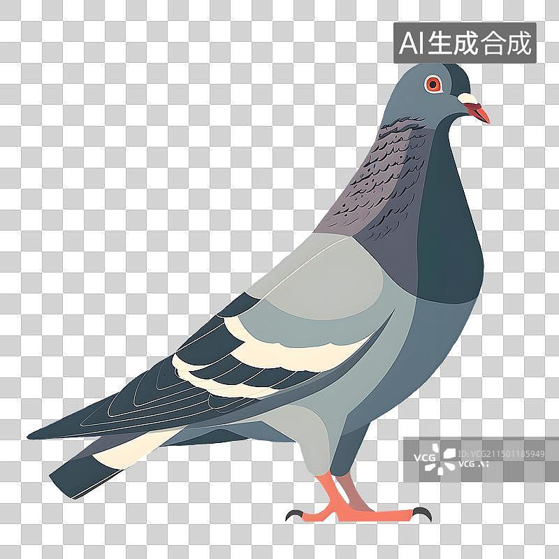【AI数字艺术】鸽子图片素材