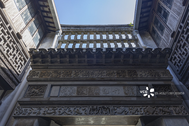 无锡荣巷历史建筑敬修堂图片素材