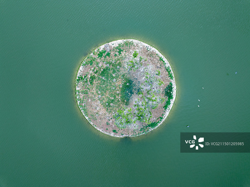 德州庆云严务水库图片素材