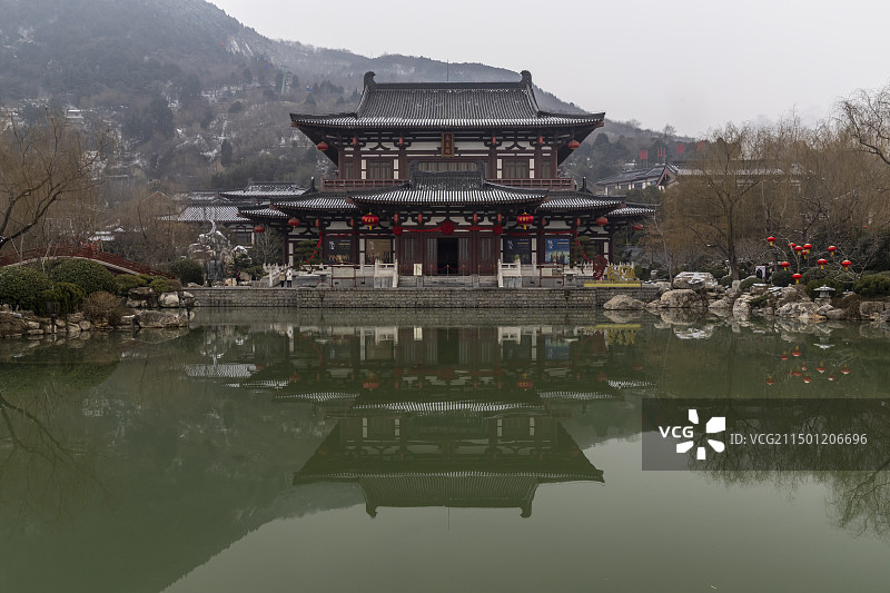 陕西省西安市华清宫：长生殿图片素材