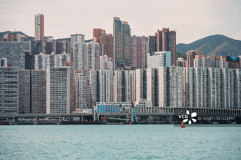 香港荃湾海滨公园图片素材