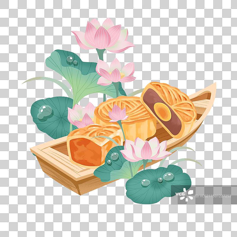 中秋月饼素材图片素材