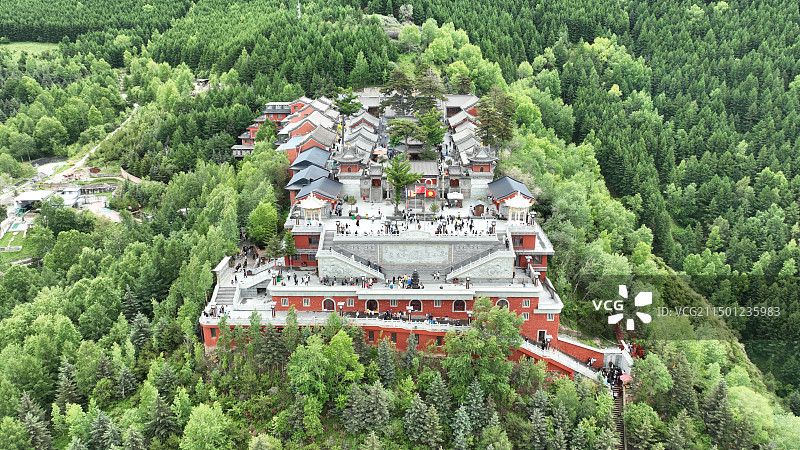 黛螺顶图片素材