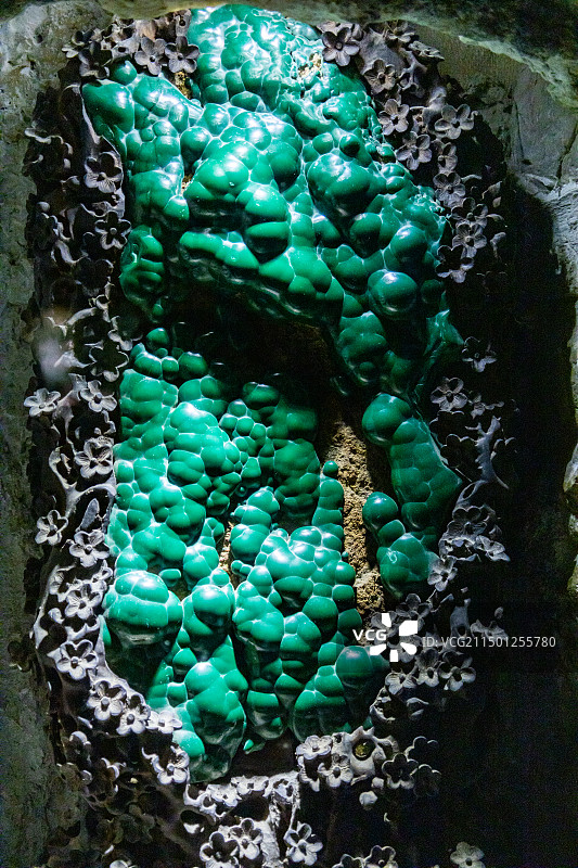 孔雀石图片素材