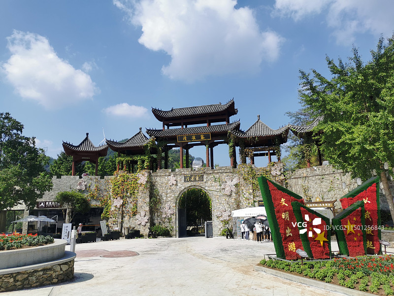 武汉市黄陂区木兰清凉寨景区图片素材