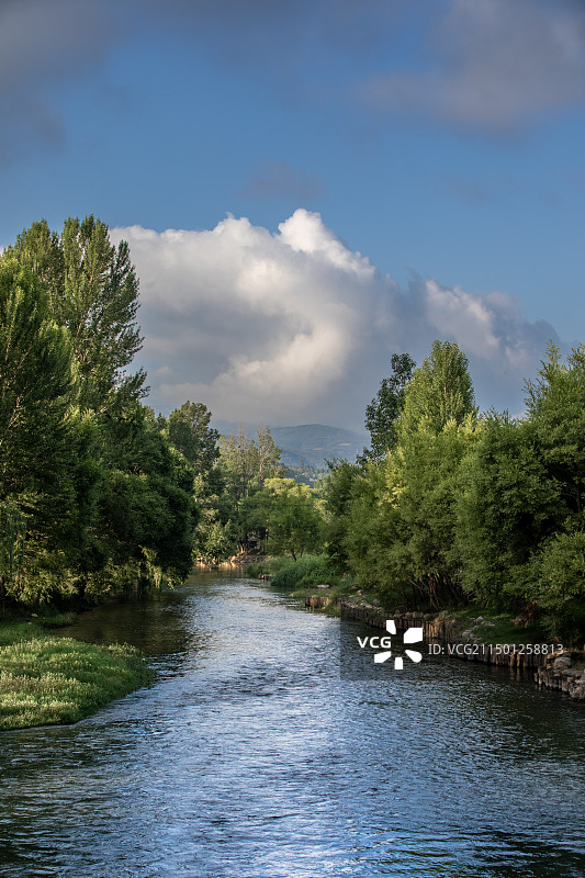 沙溪古镇自然风光图片素材