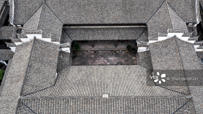 宁波镇海区澥浦镇郑氏十七房景区图片素材