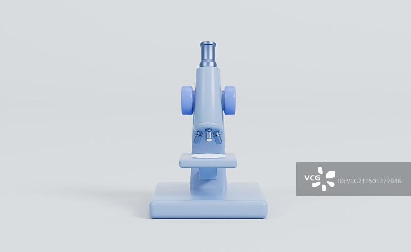 生物科技显微镜3D渲染图片素材