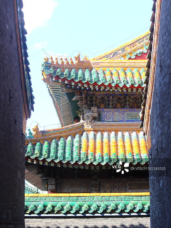 辽宁省沈阳市沈阳故宫博物院图片素材