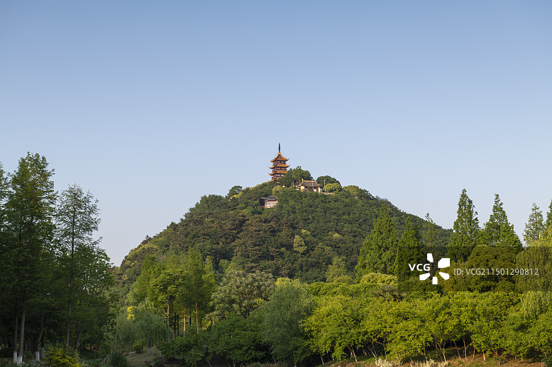 最美南通狼山图片素材