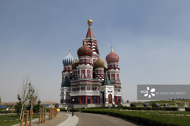 呼伦贝尔满洲里市扎赉诺尔猛犸旅游区图片素材