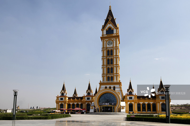 呼伦贝尔满洲里市扎赉诺尔猛犸旅游区图片素材