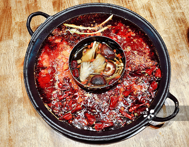 成都超有食欲的火锅图片素材