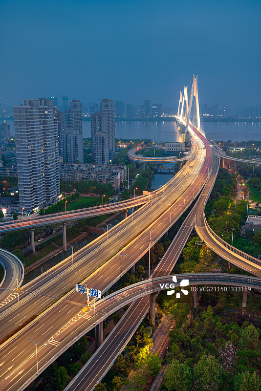 武汉-二七长江大桥图片素材