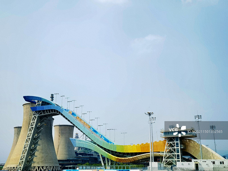 北京2022年冬奥会和冬残奥会文化广场图片素材